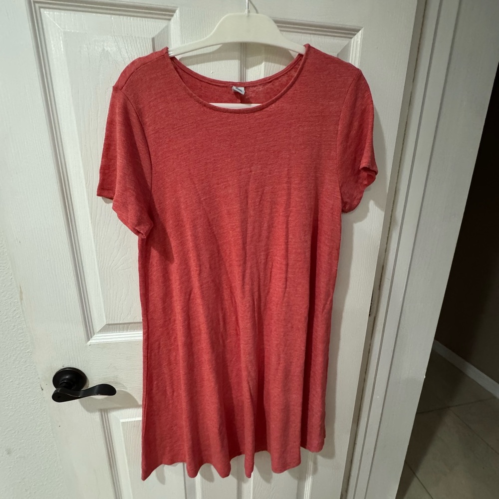 Women's Pink Old Navy Sz L Short Sleeve‎ Dress